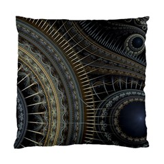 Fractal Spikes Gears Abstract Standard Cushion Case (two Sides) by Pakrebo