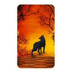 Wonderful Wolf In The Night Memory Card Reader (rectangular) by FantasyWorld7