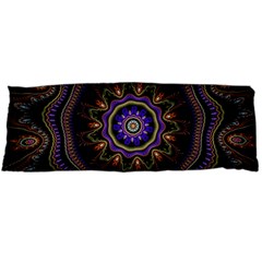 Fractal Vintage Colorful Decorative Body Pillow Case (dakimakura) by Pakrebo