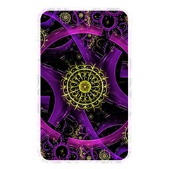 Fractal Neon Rings Geometric Memory Card Reader (rectangular) by Pakrebo