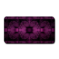 Fractal Magenta Pattern Geometry Medium Bar Mats