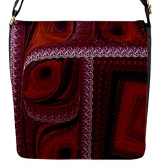 Petals Pattern Design Texture Flap Closure Messenger Bag (s) by Pakrebo