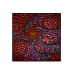 Fractal Red Fractal Art Digital Art Satin Bandana Scarf by Pakrebo