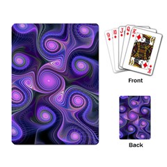 Abstract Pattern Fractal Wallpaper Playing Cards Single Design (rectangle) by Pakrebo