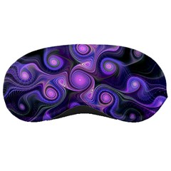 Abstract Pattern Fractal Wallpaper Sleeping Mask by Pakrebo