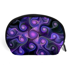 Abstract Pattern Fractal Wallpaper Accessory Pouch (large) by Pakrebo