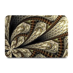 Fractal Abstract Pattern Spiritual Plate Mats by Pakrebo