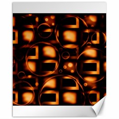 Bubbles Background Abstract Brown Canvas 16  X 20  by Pakrebo