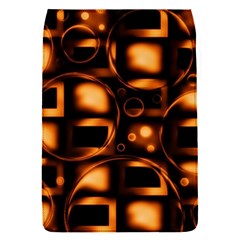 Bubbles Background Abstract Brown Removable Flap Cover (s) by Pakrebo