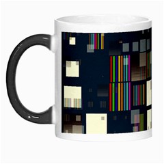 Blocks Pattern Rainbow Texture Morph Mugs by Pakrebo