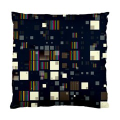 Blocks Pattern Rainbow Texture Standard Cushion Case (One Side)