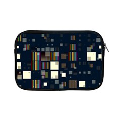 Blocks Pattern Rainbow Texture Apple iPad Mini Zipper Cases