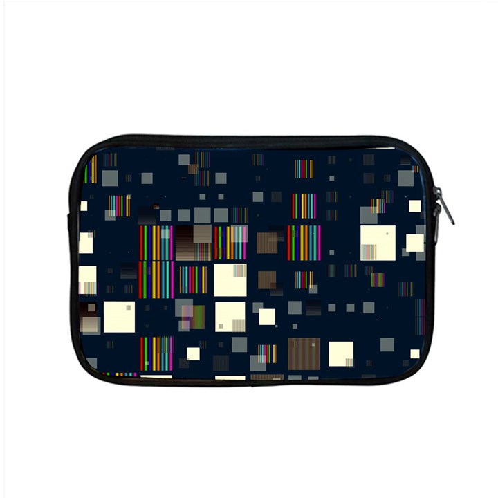 Blocks Pattern Rainbow Texture Apple MacBook Pro 15  Zipper Case