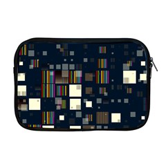 Blocks Pattern Rainbow Texture Apple MacBook Pro 17  Zipper Case