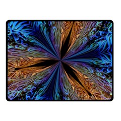 Abstract Background Kaleidoscope Fleece Blanket (small) by Pakrebo