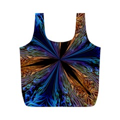 Abstract Background Kaleidoscope Full Print Recycle Bag (m) by Pakrebo