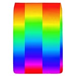 Rainbow Colour Bright Background Removable Flap Cover (L) Front