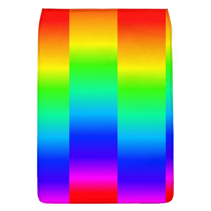 Rainbow Colour Bright Background Removable Flap Cover (L)