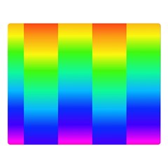 Rainbow Colour Bright Background Double Sided Flano Blanket (large)  by Pakrebo