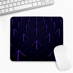 Futuristic Pyramids Perspective Large Mousepads by Pakrebo