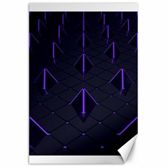 Futuristic Pyramids Perspective Canvas 20  X 30  by Pakrebo