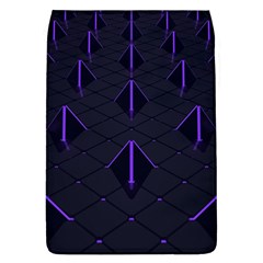 Futuristic Pyramids Perspective Removable Flap Cover (l) by Pakrebo