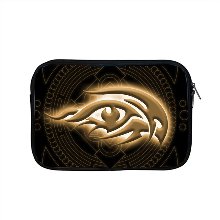 Golden Ornament Round Art Form Apple MacBook Pro 15  Zipper Case