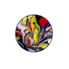 Abstract Colorful Illusion Hat Clip Ball Marker by Pakrebo