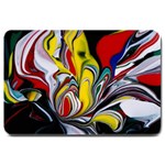 Abstract Colorful Illusion Large Doormat  30 x20  Door Mat