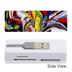 Abstract Colorful Illusion Memory Card Reader (stick) by Pakrebo