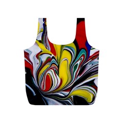 Abstract Colorful Illusion Full Print Recycle Bag (s) by Pakrebo