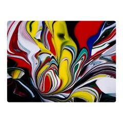 Abstract Colorful Illusion Double Sided Flano Blanket (mini)  by Pakrebo