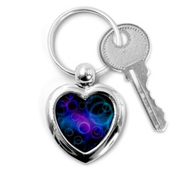 Background Color Slightly Texture Key Chain (heart) by Pakrebo