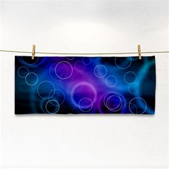 Background Color Slightly Texture Hand Towel by Pakrebo