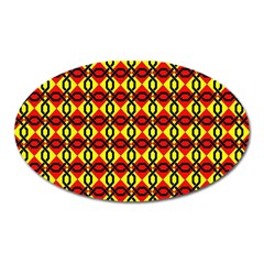 Rby-2-1 Oval Magnet by ArtworkByPatrick