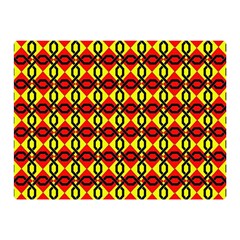 Rby-2-1 Double Sided Flano Blanket (mini)  by ArtworkByPatrick