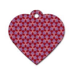 Pattern New Seamless Dog Tag Heart (two Sides) by Pakrebo