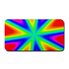 Rainbow Colour Bright Background Medium Bar Mats by Pakrebo