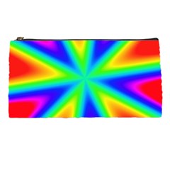 Rainbow Colour Bright Background Pencil Cases by Pakrebo