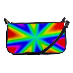 Rainbow Colour Bright Background Shoulder Clutch Bag by Pakrebo