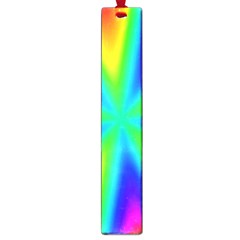 Rainbow Colour Bright Background Large Book Marks by Pakrebo