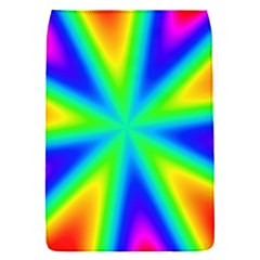 Rainbow Colour Bright Background Removable Flap Cover (s) by Pakrebo