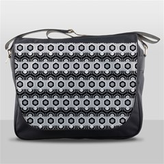 Pattern Abstractstyle Seamless Messenger Bag by Pakrebo