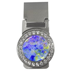 Abstract Blue Money Clips (cz) 