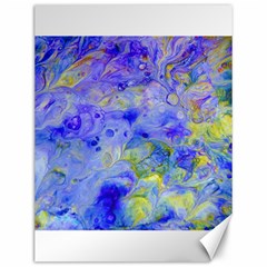 Abstract Blue Canvas 12  X 16  by Pakrebo