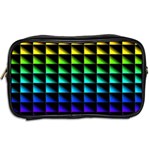 Rainbow Colour Bright Background Toiletries Bag (Two Sides) Back