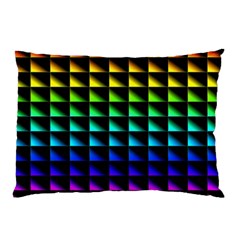 Rainbow Colour Bright Background Pillow Case (two Sides) by Pakrebo