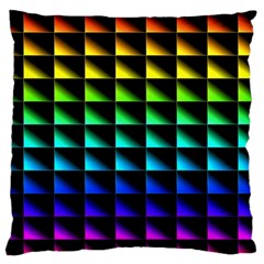 Rainbow Colour Bright Background Standard Flano Cushion Case (one Side) by Pakrebo