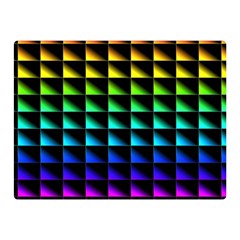 Rainbow Colour Bright Background Double Sided Flano Blanket (mini)  by Pakrebo