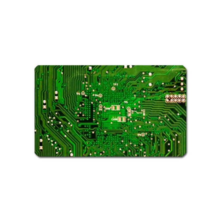 Background Green Board Business Magnet (Name Card)